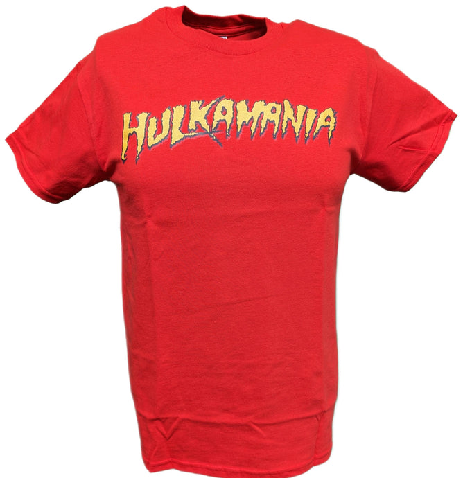 Hulk Hogan Hulkamania Boys Kids Red T-shirt by WWE | Extreme Wrestling Shirts