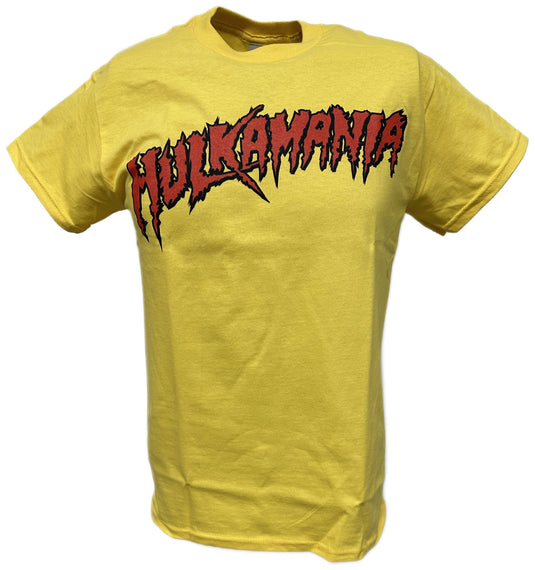 Hulk Hogan Hulkamania Boys Kids Yellow Costume by WWE | Extreme Wrestling Shirts