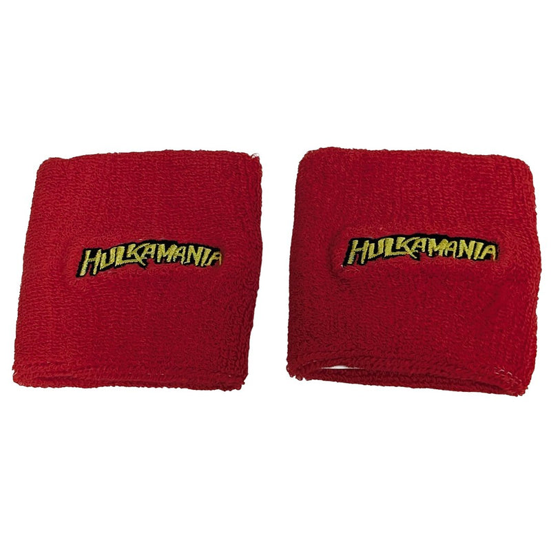 Load image into Gallery viewer, Hulk Hogan HULKAMANIA Red or Yellow Wristbands Set Sports Mem, Cards &amp; Fan Shop > Fan Apparel &amp; Souvenirs > Wrestling by TNA | Extreme Wrestling Shirts
