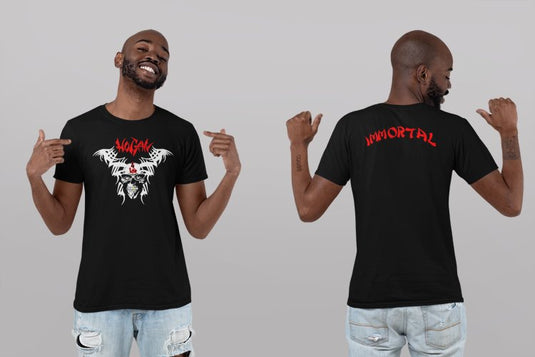 Hulk Hogan nWo Immortal Black T-shirt by EWS | Extreme Wrestling Shirts