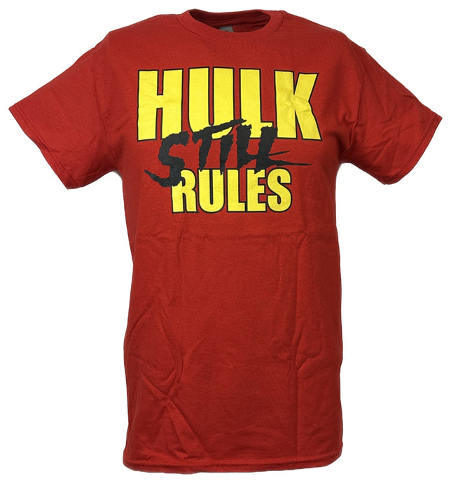 Hulk Hogan Still Rules Red T-shirt by EWS | Extreme Wrestling Shirts