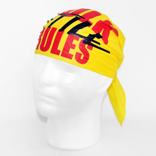 Hulk Hogan Still Rules Yellow Bandana Adult Sized Sports Mem, Cards & Fan Shop > Fan Apparel & Souvenirs > Wrestling by Extreme Wrestling Shirts | Extreme Wrestling Shirts