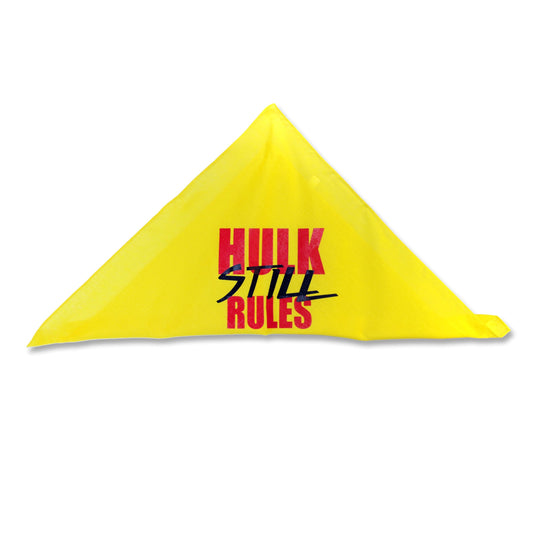 Hulk Hogan Still Rules Yellow Bandana Adult Sized Sports Mem, Cards & Fan Shop > Fan Apparel & Souvenirs > Wrestling by Extreme Wrestling Shirts | Extreme Wrestling Shirts