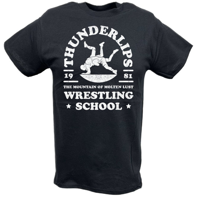 Hulk Hogan Thunderlips Wrestling School Rocky Movie T-shirt by EWS | Extreme Wrestling Shirts