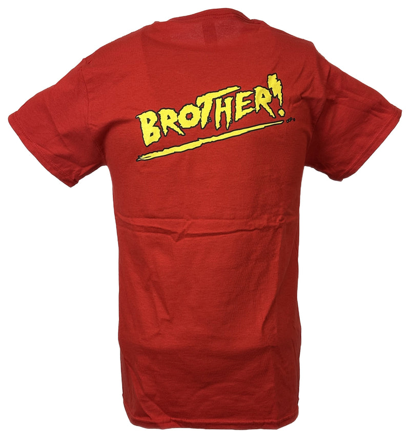 Load image into Gallery viewer, Hulk Hogan Whatcha Gonna Do Brother Red T-shirt by EWS | Extreme Wrestling Shirts
