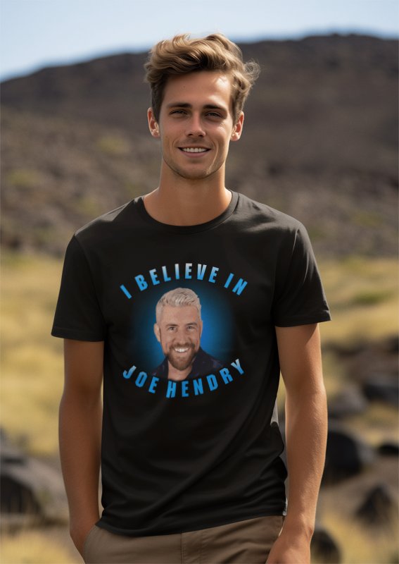 Load image into Gallery viewer, I Believe in Joe Hendry NXT T-shirt by EWS | Extreme Wrestling Shirts
