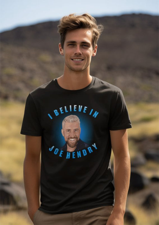 I Believe in Joe Hendry NXT T-shirt by EWS | Extreme Wrestling Shirts