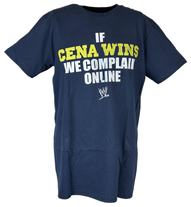 Load image into Gallery viewer, If John Cena Wins We Complain Online WWE Riot T-shirt Sports Mem, Cards &amp; Fan Shop &gt; Fan Apparel &amp; Souvenirs &gt; Wrestling by WWE | Extreme Wrestling Shirts
