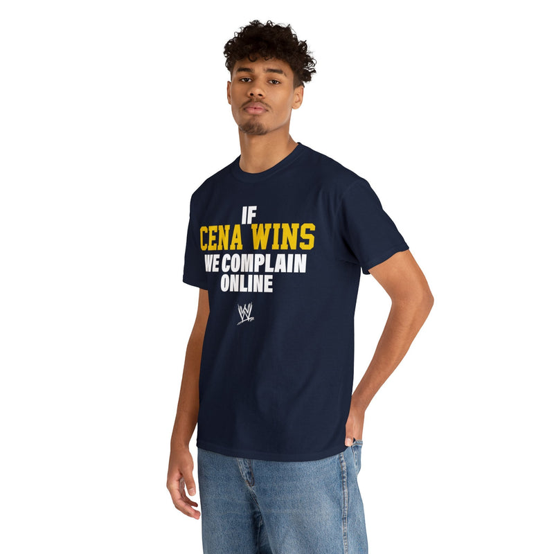 Load image into Gallery viewer, If John Cena Wins We Complain Online WWE Riot T-shirt Sports Mem, Cards &amp; Fan Shop &gt; Fan Apparel &amp; Souvenirs &gt; Wrestling by WWE | Extreme Wrestling Shirts
