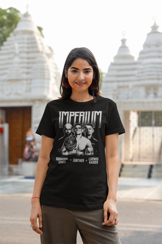 Load image into Gallery viewer, Imperium Gunther Giovanni Vinci Ludwig Kaiser T-shirt by EWS | Extreme Wrestling Shirts
