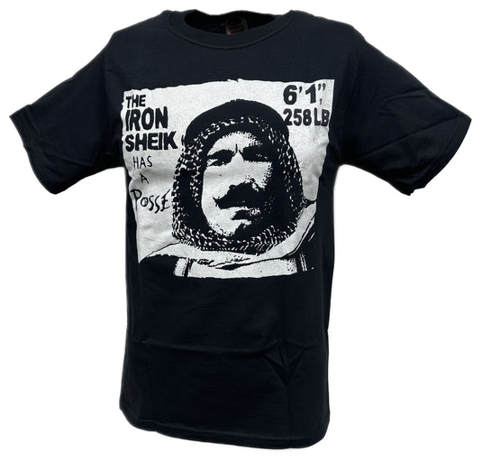Iron Sheik has a Posse Old School T-shirt 6'1 Sports Mem, Cards & Fan Shop > Fan Apparel & Souvenirs > Wrestling by Hybrid Tees | Extreme Wrestling Shirts