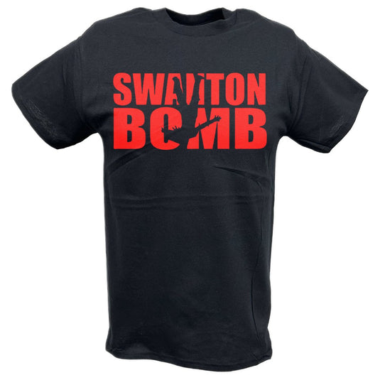 Jeff Hardy Swanton Bomb Black T-shirt by EWS | Extreme Wrestling Shirts