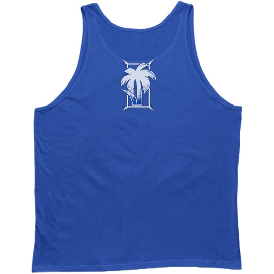 Jey Uso Yeet Bloodline Blue Tank Top Shirt by EWS | Extreme Wrestling Shirts