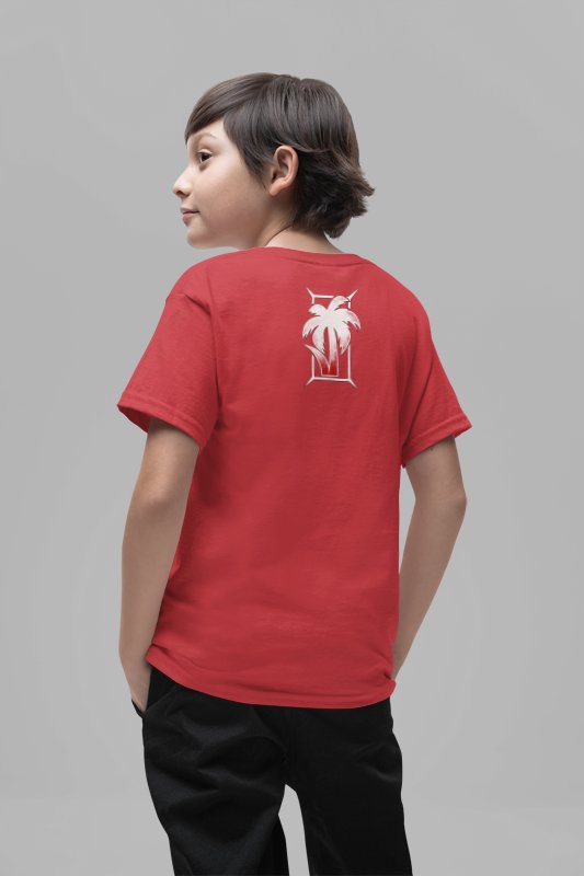 Load image into Gallery viewer, Jey Uso Yeet Bloodline Kids Youth Red T-shirt by EWS | Extreme Wrestling Shirts
