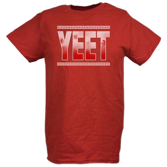 Jey Uso Yeet Bloodline Kids Youth Red T-shirt by EWS | Extreme Wrestling Shirts