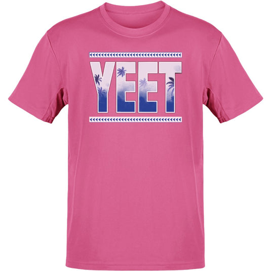 Jey Uso Yeet Bloodline Pink T-shirt by EWS | Extreme Wrestling Shirts