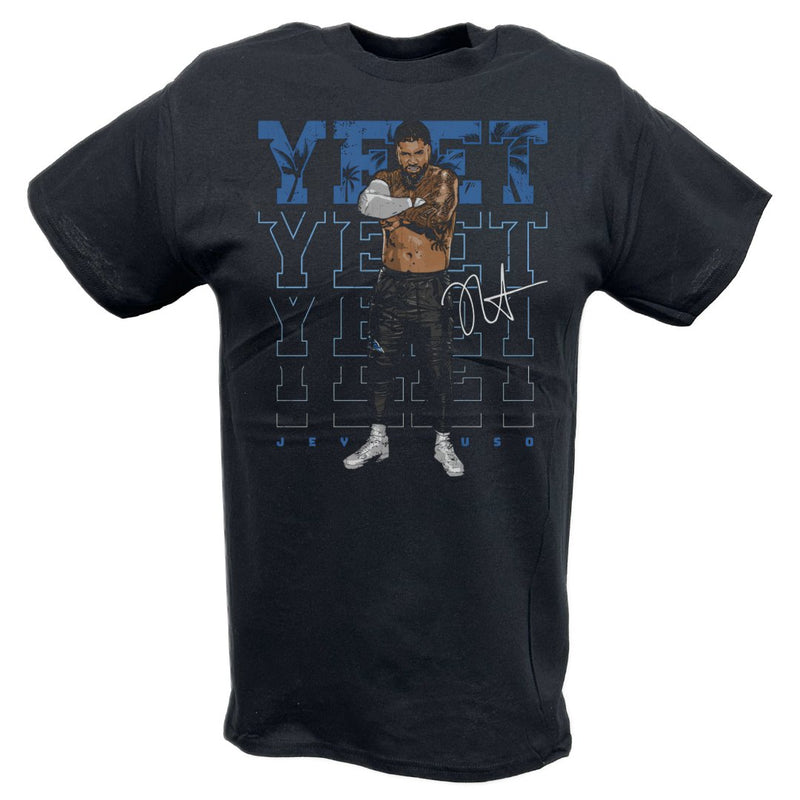 Load image into Gallery viewer, Jey Uso Yeet Standing Pose T-shirt by EWS | Extreme Wrestling Shirts
