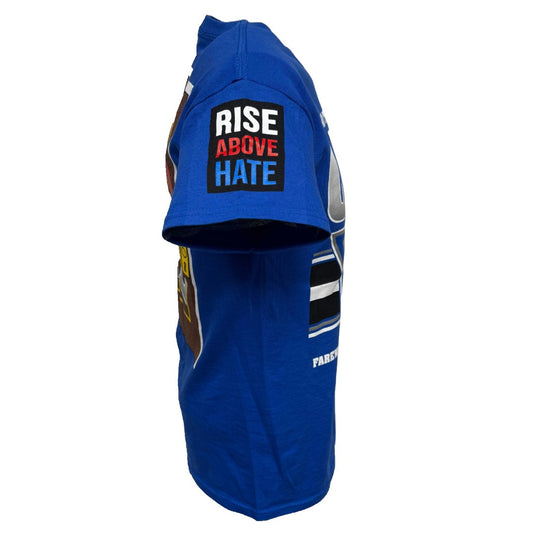 John Cena 2025 Indiana Last Time Is Now Blue Mens Costume T-shirt Hat Wristbands by EWS | Extreme Wrestling Shirts