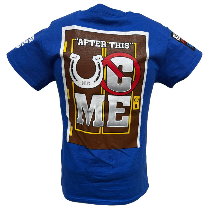 Load image into Gallery viewer, John Cena 2025 Indiana Last Time Is Now Blue Mens T-shirt by EWS | Extreme Wrestling Shirts
