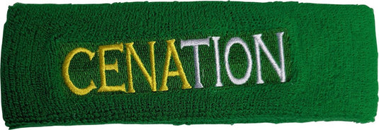 John Cena Attitude Adjustment Green Yellow Cenation Mens BlackT-shirt by EWS | Extreme Wrestling Shirts