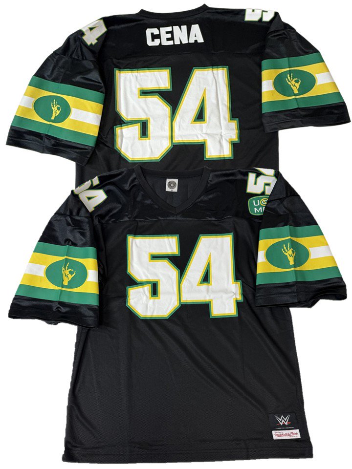 Load image into Gallery viewer, John Cena Attitude Adjustment U Can't See Me Jersey by EWS | Extreme Wrestling Shirts
