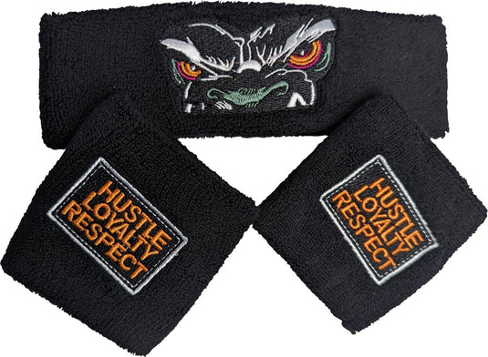 JOHN CENA Beware of Dog Headband Wristbands Set WWE Sports Mem, Cards & Fan Shop > Fan Apparel & Souvenirs > Wrestling by Extreme Wrestling Shirts | Extreme Wrestling Shirts