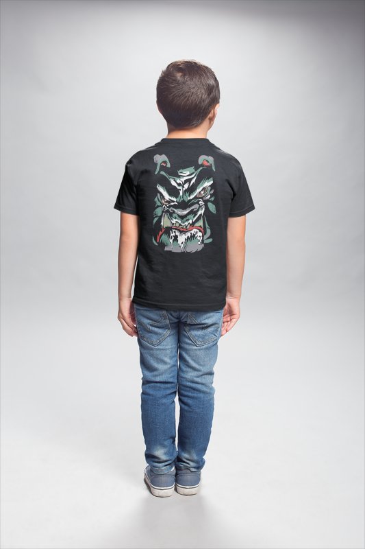 Load image into Gallery viewer, John Cena Big Dog Hustle Loyalty Respect Kids Boys Black T-shirt Sports Mem, Cards &amp; Fan Shop &gt; Fan Apparel &amp; Souvenirs &gt; Wrestling by EWS | Extreme Wrestling Shirts
