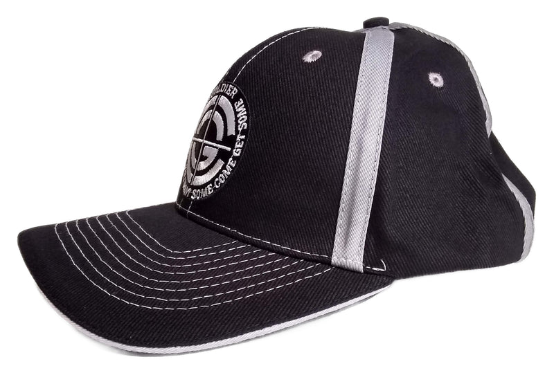 Load image into Gallery viewer, John Cena Black Chain-Gang Soldier Mens Baseball Hat by EWS | Extreme Wrestling Shirts
