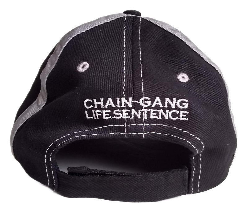 Load image into Gallery viewer, John Cena Black Chain-Gang Soldier Mens Baseball Hat by EWS | Extreme Wrestling Shirts
