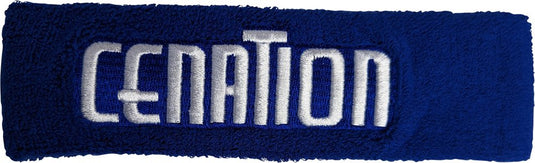 JOHN CENA Blue HLR Cenation U Can't See Me Headband Wristbands Set by pompamhome | Extreme Wrestling Shirts