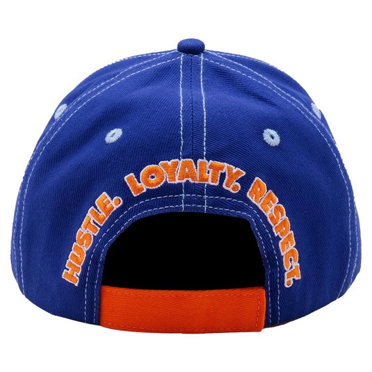 John Cena Blue Orange Never Give Up 20 Years Baseball Hat by WWE | Extreme Wrestling Shirts