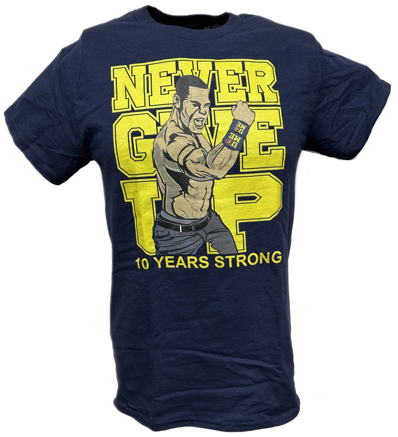 Load image into Gallery viewer, John Cena Blue Ten Years Strong Kids T-shirt Boys Sports Mem, Cards &amp; Fan Shop &gt; Fan Apparel &amp; Souvenirs &gt; Wrestling by Hybrid Tees | Extreme Wrestling Shirts
