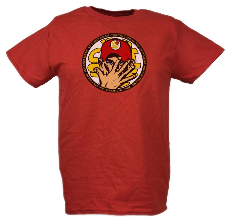 Load image into Gallery viewer, John Cena Boys Kids U Can&#39;t C Me 2014 Red Gold T-shirt Sports Mem, Cards &amp; Fan Shop &gt; Fan Apparel &amp; Souvenirs &gt; Wrestling by Hybrid Tees | Extreme Wrestling Shirts
