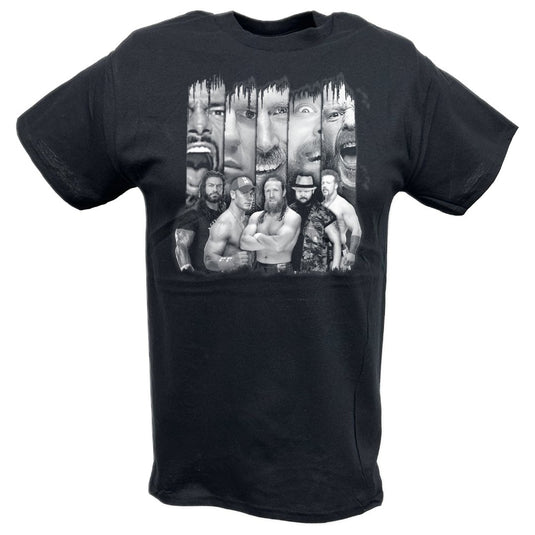 John Cena Bray Wyatt Roman Reigns Sheamus Faces T-shirt Sports Mem, Cards & Fan Shop > Fan Apparel & Souvenirs > Wrestling by EWS | Extreme Wrestling Shirts