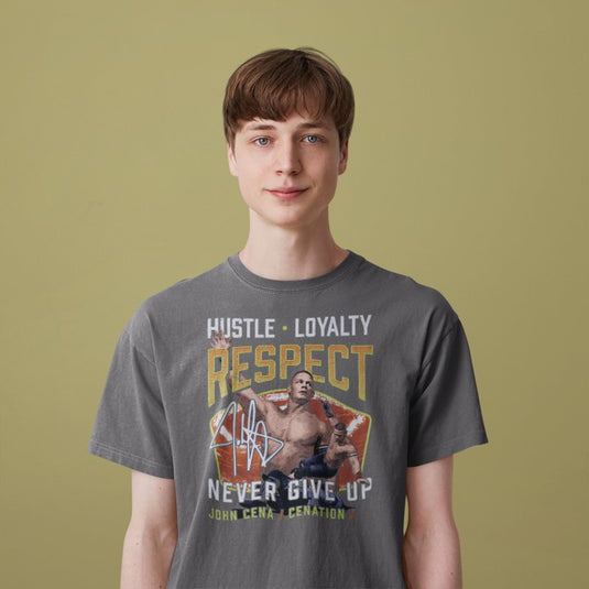 John Cena Cenation Respect Collage T-shirt by EWS | Extreme Wrestling Shirts