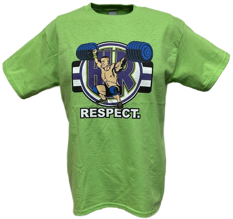 Load image into Gallery viewer, John Cena Cenation Respect Green Boys Kids Costume Hat T-shirt Wristbands Sports Mem, Cards &amp; Fan Shop &gt; Fan Apparel &amp; Souvenirs &gt; Wrestling by Hybrid Tees | Extreme Wrestling Shirts
