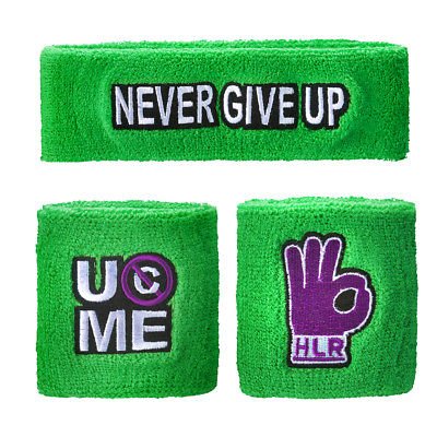 Load image into Gallery viewer, John Cena Cenation Respect Green Mens Costume Hat T-shirt Wristbands Sports Mem, Cards &amp; Fan Shop &gt; Fan Apparel &amp; Souvenirs &gt; Wrestling by EWS | Extreme Wrestling Shirts
