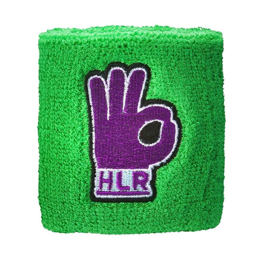 John Cena Cenation Respect Green Purple Headband Wristband Sweatband Set by WWE Authentic Wear | Extreme Wrestling Shirts