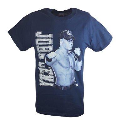 John Cena Come Get Some WWE Mens Navy Blue T-shirt Sports Mem, Cards & Fan Shop > Fan Apparel & Souvenirs > Wrestling by WWE | Extreme Wrestling Shirts