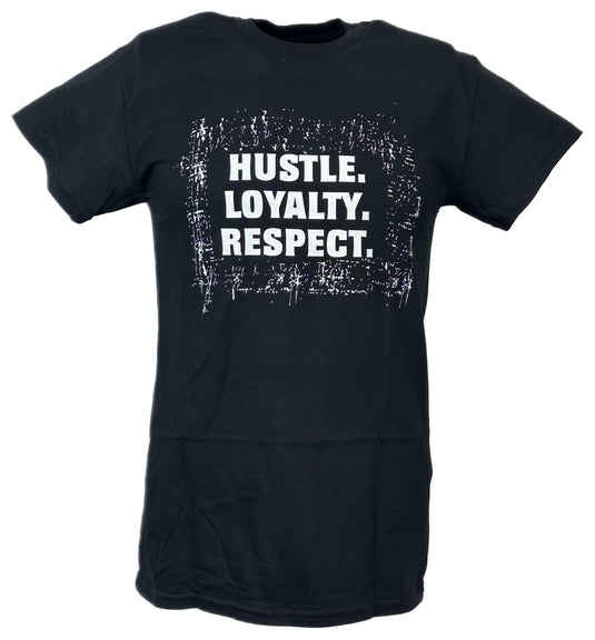 John Cena Down Since Day One Hustle Loyalty Respect Black T-shirt by EWS | Extreme Wrestling Shirts