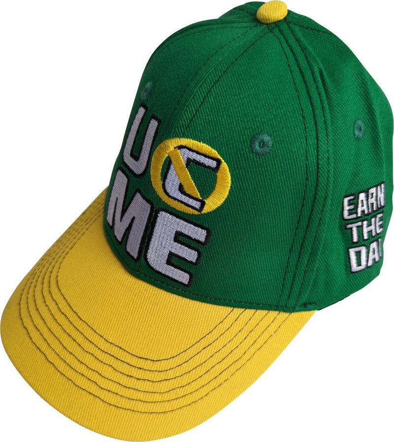 Load image into Gallery viewer, John Cena Earn The Day Youth Boys Costume T-shirt Baseball Hat Headband Wristbands Sports Mem, Cards &amp; Fan Shop &gt; Fan Apparel &amp; Souvenirs &gt; Wrestling by Extreme Wrestling Shirts | Extreme Wrestling Shirts
