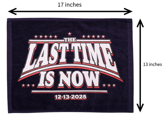 John Cena Final Match Last Time Is Now Towel by EWS | Extreme Wrestling Shirts