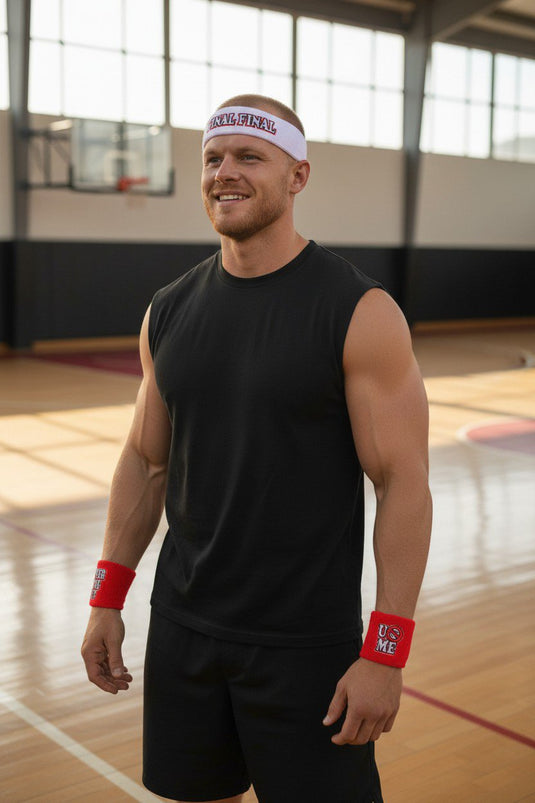John Cena Final Tour Headband Wristbands Set by EWS | Extreme Wrestling Shirts