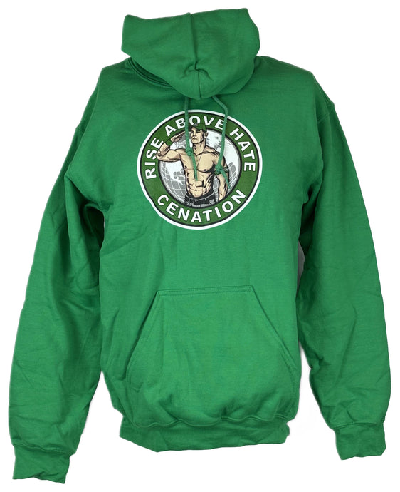 John Cena Green Cenation Hoody Sweathshirt by WWE | Extreme Wrestling Shirts