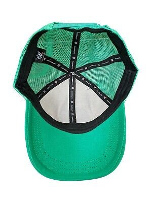 Load image into Gallery viewer, John Cena Green Yellow Mesh Trucker Baseball Cap Hat Sports Mem, Cards &amp; Fan Shop &gt; Fan Apparel &amp; Souvenirs &gt; Wrestling by EWS | Extreme Wrestling Shirts
