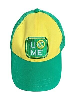 Load image into Gallery viewer, John Cena Green Yellow Mesh Trucker Baseball Cap Hat Sports Mem, Cards &amp; Fan Shop &gt; Fan Apparel &amp; Souvenirs &gt; Wrestling by Extreme Wrestling Shirts | Extreme Wrestling Shirts
