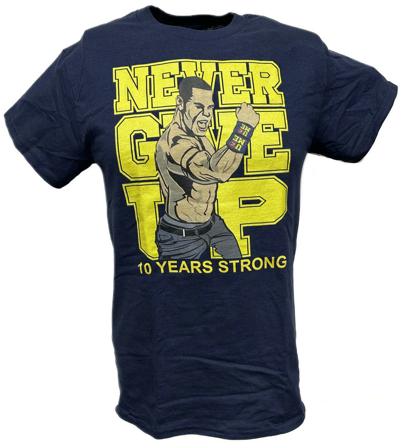 Load image into Gallery viewer, John Cena Kids Blue Ten Years Strong Costume Hat T-shirt Wristbands Boys Sports Mem, Cards &amp; Fan Shop > Fan Apparel &amp; Souvenirs > Wrestling by EWS | Extreme Wrestling Shirts
