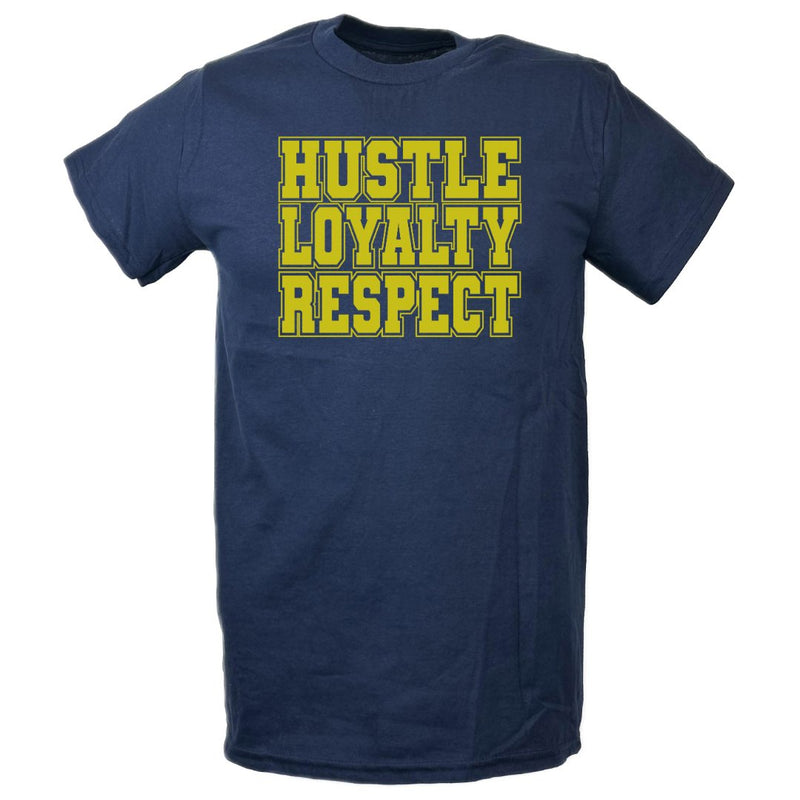 Load image into Gallery viewer, John Cena Kids Boys Navy Blue T-shirt HLR Hustle Loyalty Respect Sports Mem, Cards &amp; Fan Shop &gt; Fan Apparel &amp; Souvenirs &gt; Wrestling by Hybrid Tees | Extreme Wrestling Shirts

