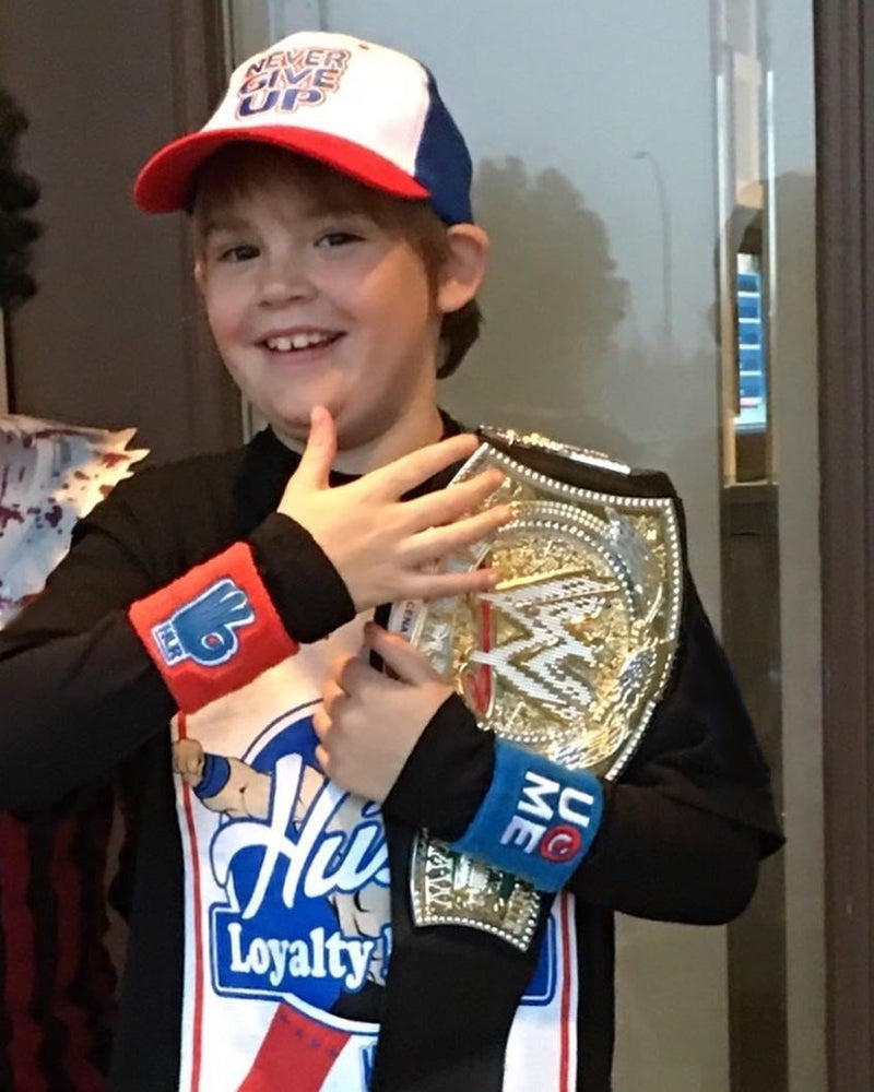 Load image into Gallery viewer, John Cena Kids Founded In 2002 WWE Costume Hat T-shirt Wristbands Boys Sports Mem, Cards &amp; Fan Shop &gt; Fan Apparel &amp; Souvenirs &gt; Wrestling by EWS | Extreme Wrestling Shirts
