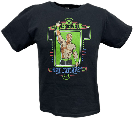 John Cena Kids Neon Green Never Give Up Boys T-shirt Sports Mem, Cards & Fan Shop > Fan Apparel & Souvenirs > Wrestling by EWS | Extreme Wrestling Shirts